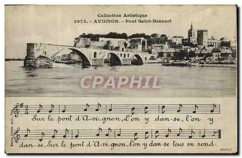 Cartes postales Avignon Le Pont Saint Benezet