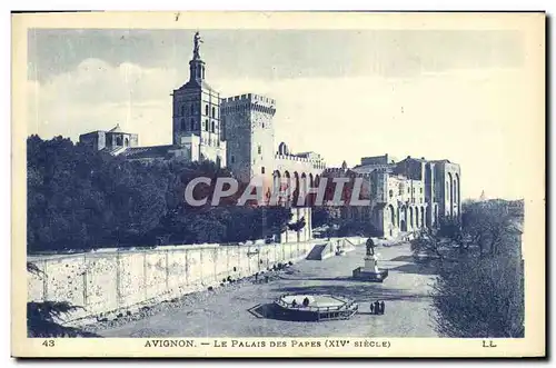 Cartes postales Avignon Le Palais des Papes