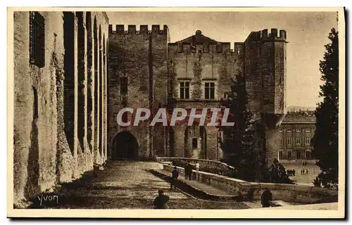 Ansichtskarte AK Avignon Aile Gauche de Palais de Papes