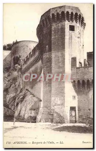 Cartes postales Avignon Remparts De L Oulle