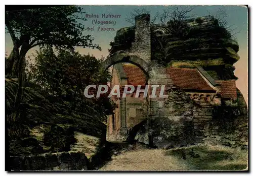 Cartes postales Ruine Hohbarr Bel Zabern