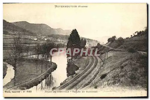 Cartes postales MoyenMoutier Etang De Geroville Vallee du Rabodeau