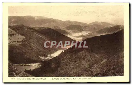 Cartes postales Vallee De Masevaux Lacs D Alfeld Et De Sewen