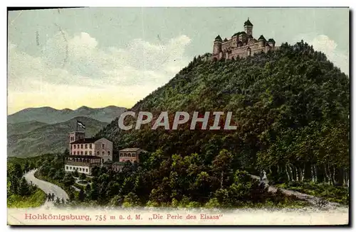 Cartes postales Hohkonigsburg Die Perie des Elsass