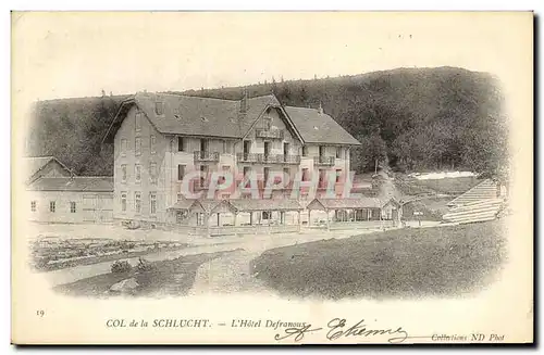 Cartes postales Col De Schlucht L Hotel Defranoux