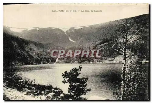 Cartes postales Lac Noir Au loin La Cascade