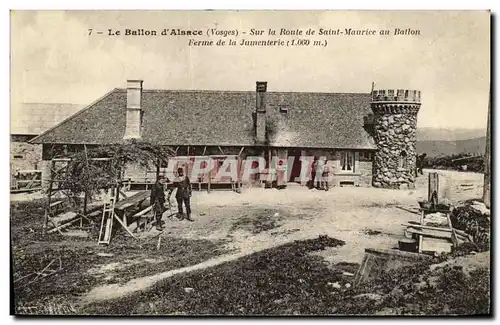 Cartes postales Ballon D Alsace Sur La Route De Saint Maurice au Ballon Ferme de la Juventerie