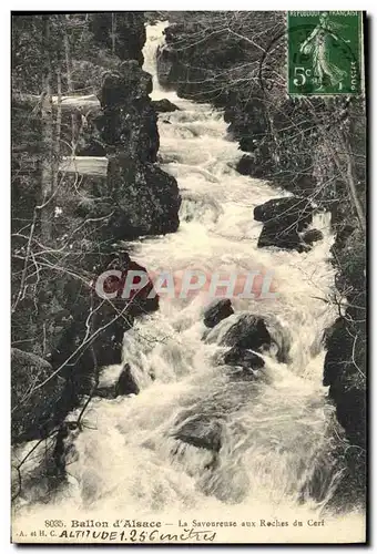 Cartes postales Ballon d Alsace La Savoureuse Aux Rochers du Cerf