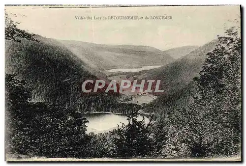 Cartes postales Vallee des Lacs De Retournemer et de Longemer