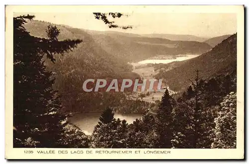 Ansichtskarte AK Vallee des Lacs De Retournemer et de Longemer