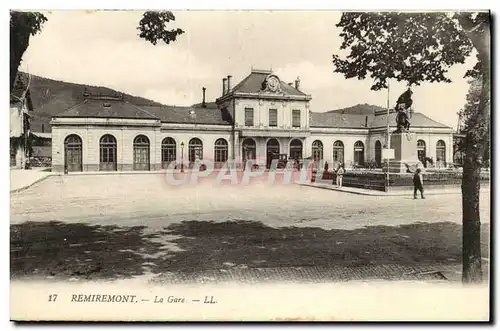 Cartes postales Remiremont La Gare