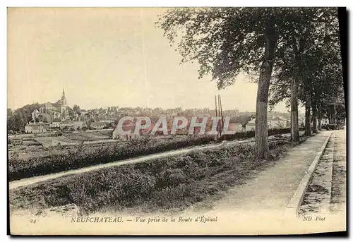 Ansichtskarte AK Neufchateau Vue Prise de la Route d Epinal