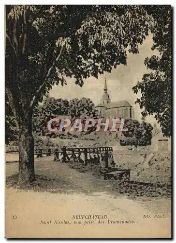 Cartes postales Neufchateau Saint Nicolas vue prise des promenades