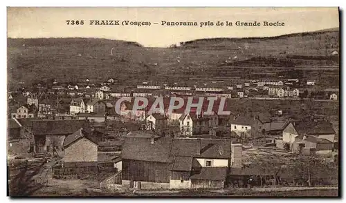 Cartes postales Fraize Panorama Pris de La Grande Roche