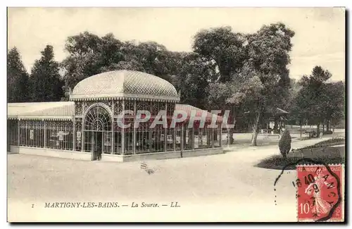 Cartes postales Martigny Les Bains La Source