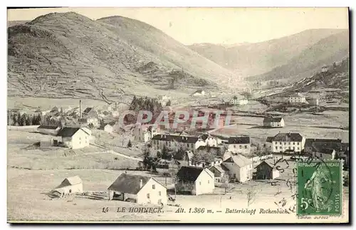 Cartes postales Le Hohneck Batterickopt Rothenback