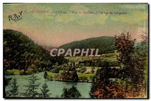 Cartes postales Le Hohneck Plus De Frontiere Le Lac de Longemer