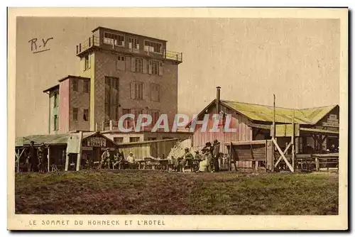 Cartes postales Le sommet du Hohneck Et L Hotel Restaurant Bernez