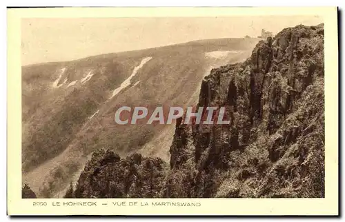 Cartes postales Le Hohneck Vue de La Martinswand