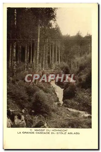 Cartes postales Massif Du Hohneck La Grande Cascade Du Stolz Ablass