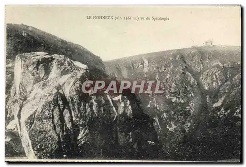 Cartes postales Le Hohneck Vu du Spitzkopfe