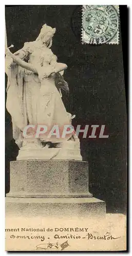 Cartes postales Monument National de Domremy Jeanne d arc