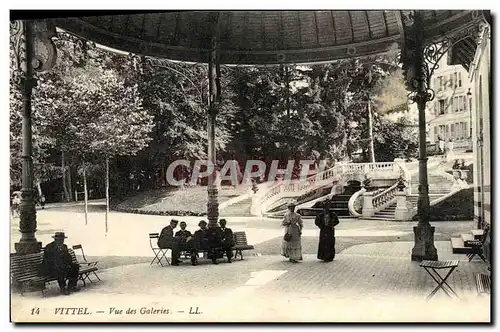 Cartes postales Vittel Vue des Galeries