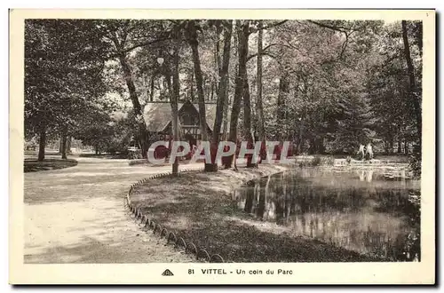 Ansichtskarte AK Vittel Un Coin du Parc