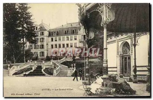 Cartes postales Vittel Le Grand Hotel