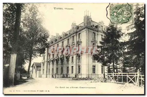 Cartes postales Vittel Un Cote De L Hotel Cosmopolitain