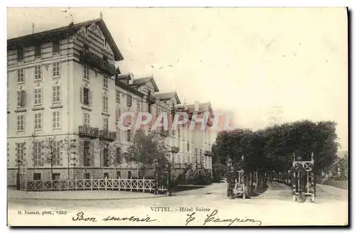 Cartes postales Vittel Hotel Suisse