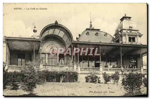 Cartes postales Vittel Le Cafe Du Casino