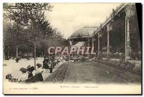 Cartes postales Vittel L Esplanade