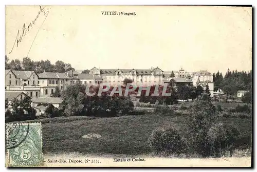 Cartes postales Vittel Hotels et Casino