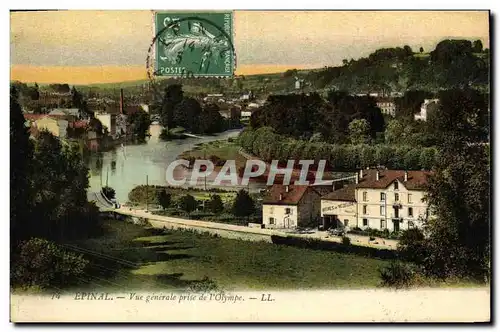 Cartes postales Epinal Vue Generale Prise de l Olympe