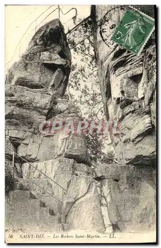 Cartes postales Saint Die Les Rochers Saint Martin