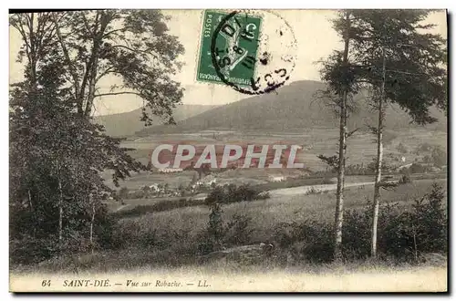 Cartes postales Saint Die Vue Sur Robache