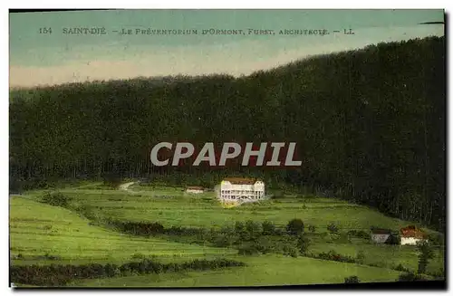 Cartes postales Saint Die Le Preventorium D Ormont