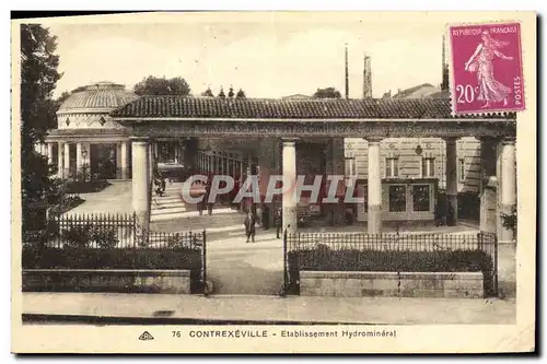 Cartes postales Contrexeville Etablissement Hydromineral