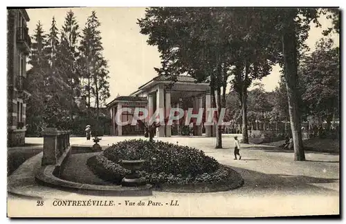 Cartes postales Contrexeville Vue De Parc