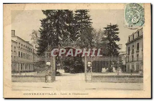 Cartes postales Contrexeville Entree De L Etablissement