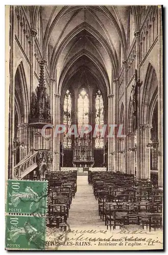 Cartes postales Plombiers Les Bains Interieur de l Eglise
