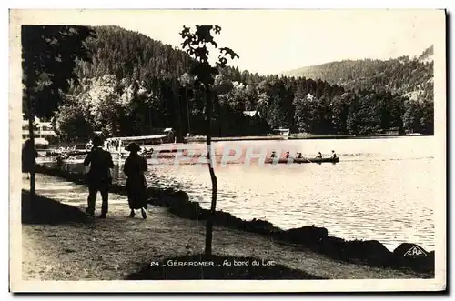 Ansichtskarte AK Gerardmer Au Bord Du Lac