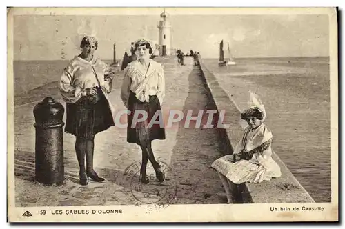 Cartes postales Les Sables D Olonne Une Brin de Causette Femmes Folklore Costumes