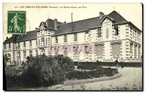 Cartes postales Les Sables D Olonne Le Grand Hotel des Pins