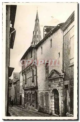 Cartes postales Saint Maixent L Ecole Rue Anatoie France Vieille Maison