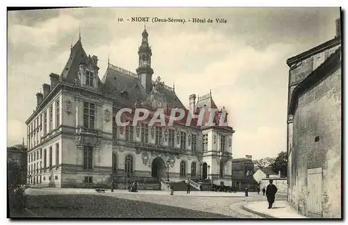Cartes postales Niort Hotel de Ville