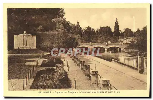 Cartes postales Niort Square du Donjon