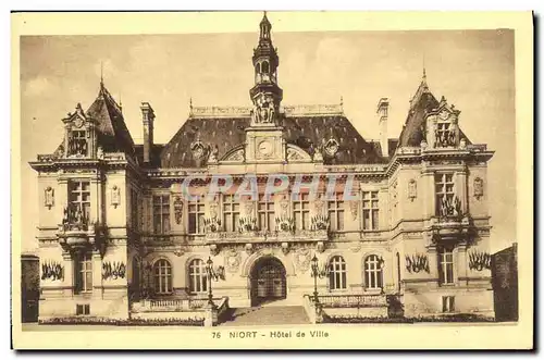 Cartes postales Niort Hotel de ViIle