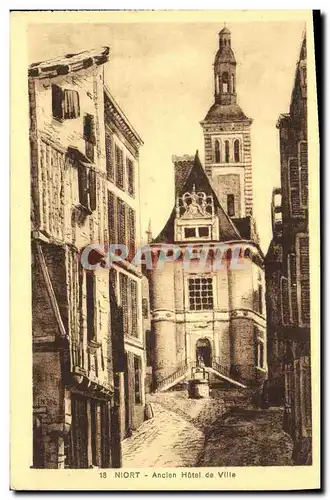 Cartes postales Niort Ancien Hotel de ViIle